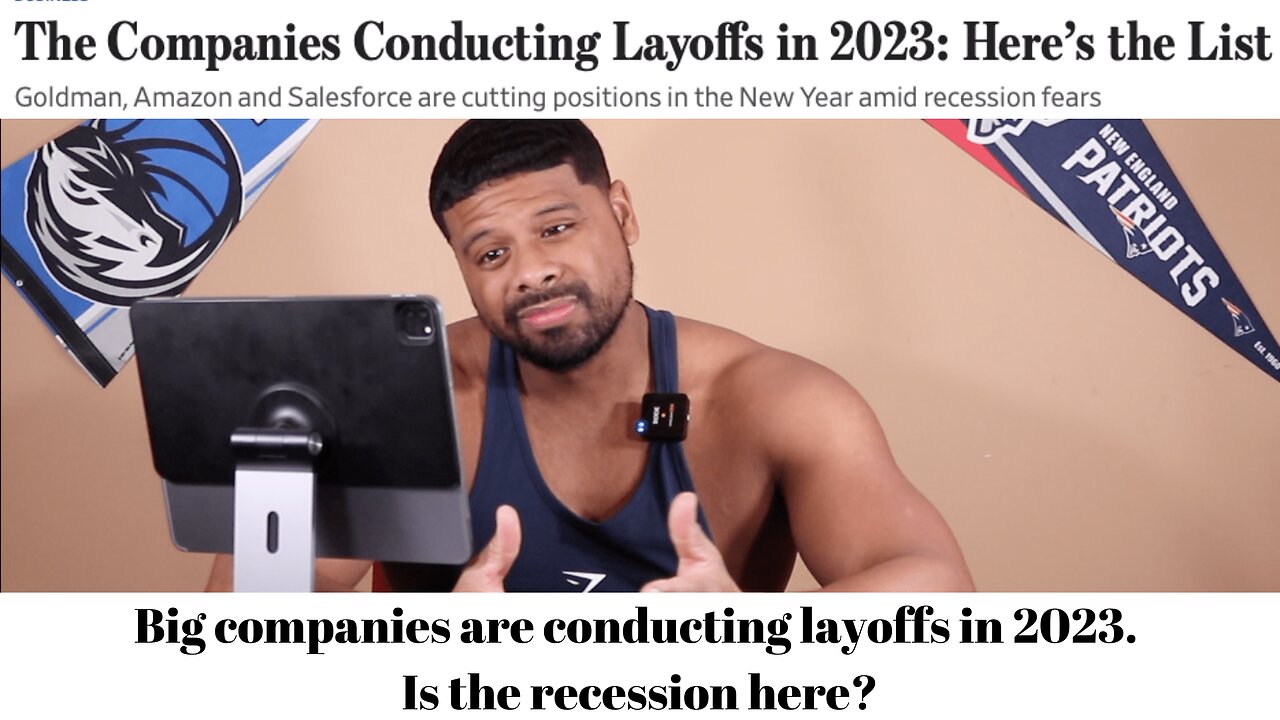 Big companies are conducting layoffs in 2023. Is the recession here?