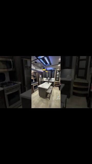 2 FULL Bathroom Toy Hauler! 2022 Grand Design Momentum 397THS #shorts #rv