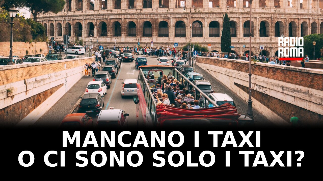 Mancano i taxi o ci sono solo i taxi?