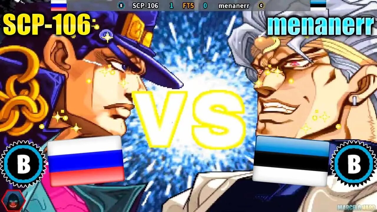 JoJo's Bizarre Adventure (SCP-106 Vs. menanerr) [Russia Vs. Estonia]