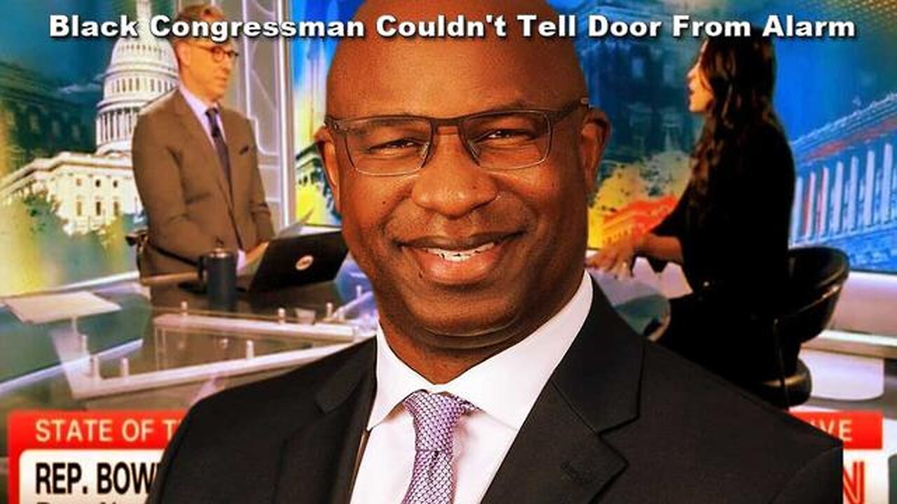 JEWISH POLITICIAN AOC: BLACK CONGRESSMAN JAMAAL BOWMAN COULDN'T TELL DOOR HANDLE FROM FIRE ALARM