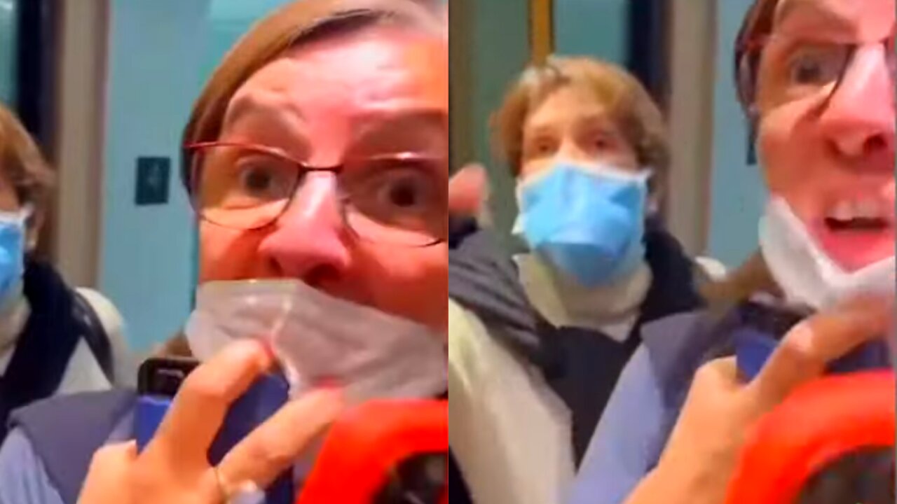 Women Freak Out Over Maskless Man In Elevator While Shouting 'Black Lives Matter'
