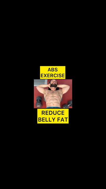 REDUCE FAT | INCLINE BENCH CRUNCHES #shorts #youtubeshorts