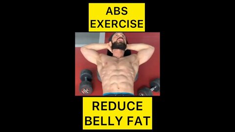REDUCE FAT | INCLINE BENCH CRUNCHES #shorts #youtubeshorts