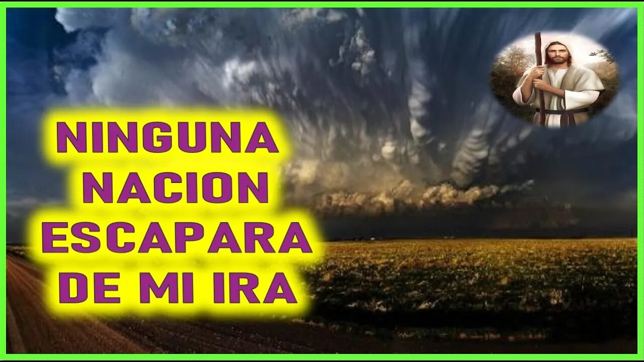 MENSAJE DE JESUCRISTO REY A GLYNDA LYNKOUS - NINGUNA NACION ESCAPARA DE MI IRA