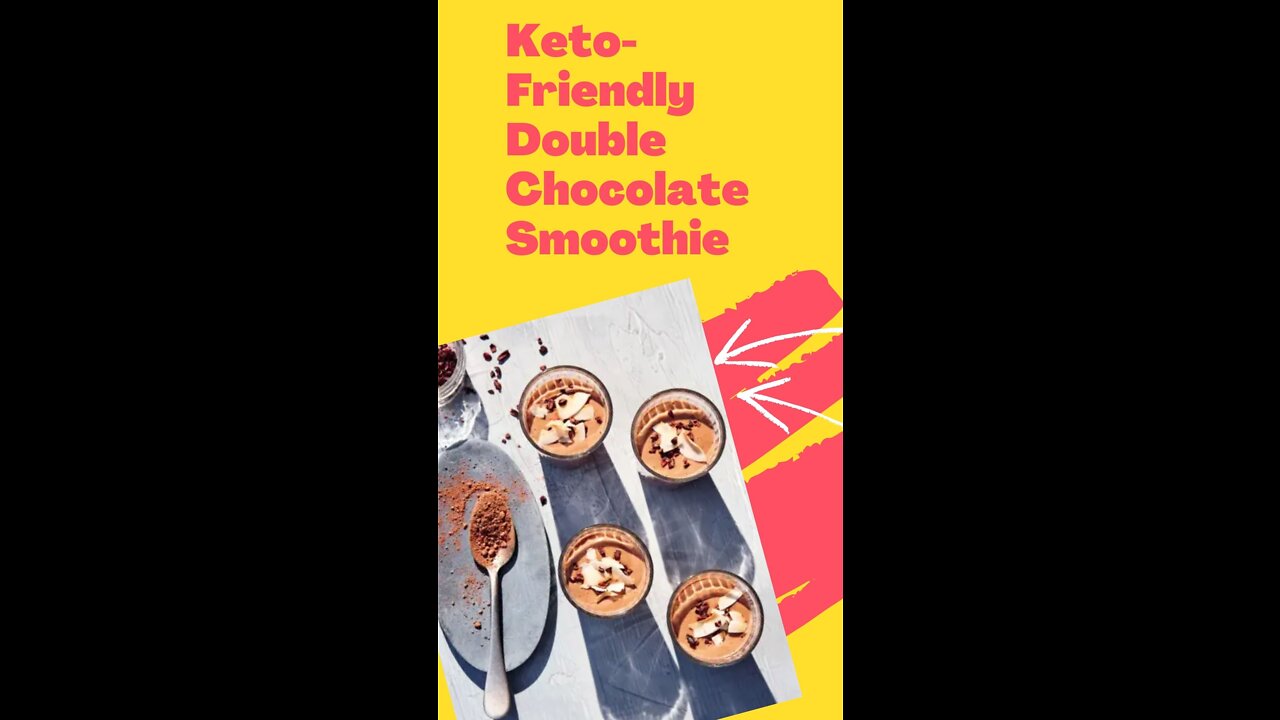 Traditional Keto Recipes Keto-Friendly Double Chocolate Smoothie