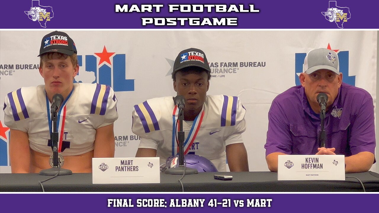 Mart State Championship Press Conference