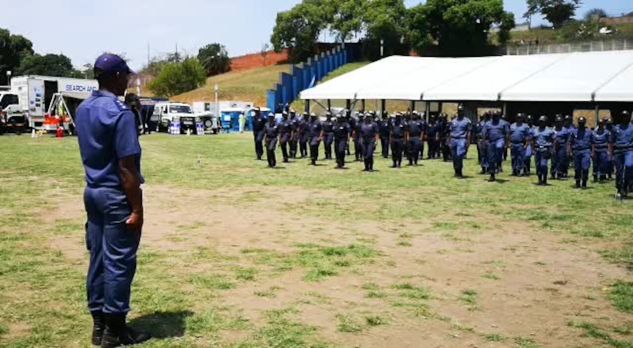 SOUTH AFRICA - Durban - Safer City operation launch (Videos) (ABz)