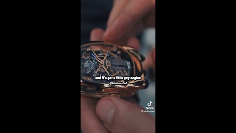 ANDREW TATE BUGGATI WATCH