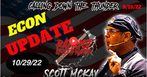 10.29.22 Patriot Streetfighter Economic Update, Gas Prices Going Higher, Inflation For Some Time