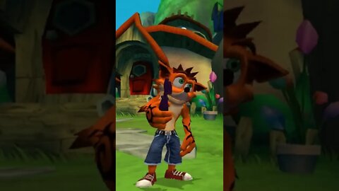 O CRASH SABE FALAR?! CRASH BANDICOOT FALANDO! #shorts