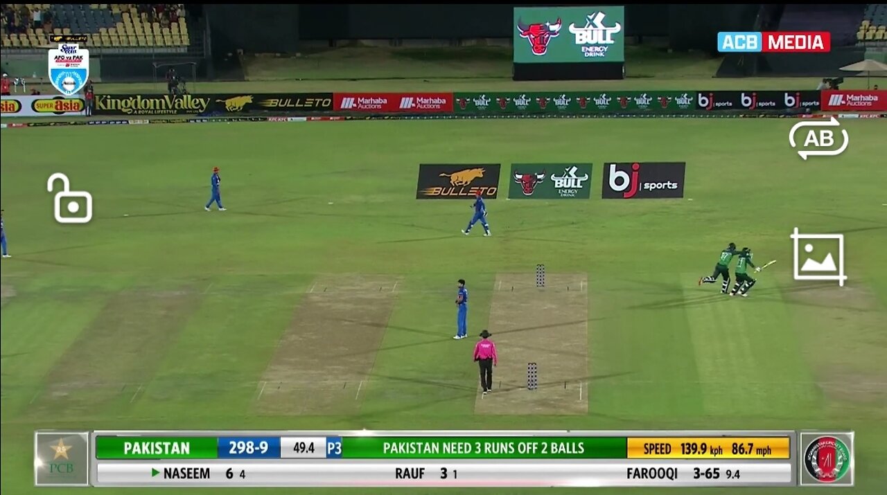 WINNING MOMENTS CRICKET MATCH PAKISTAN VS AFGHANISTAN