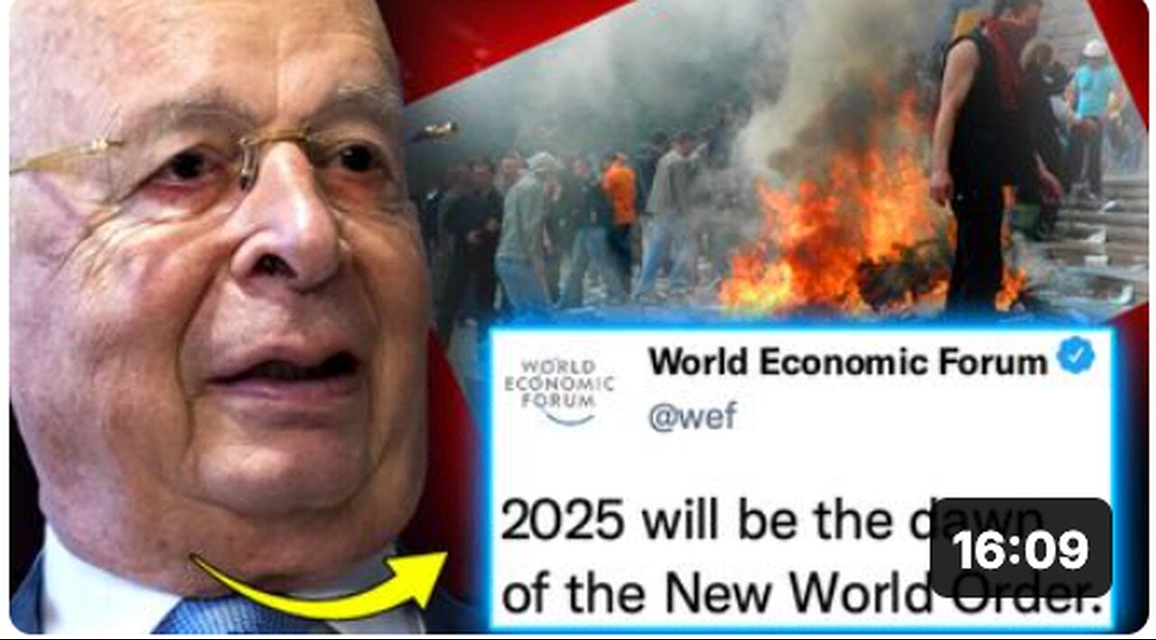 WEF Insider: Planned Civil War for 2025 Will Usher In 'New World Order'