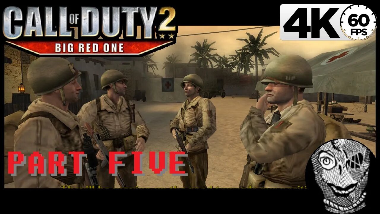 (PART 05) [Counterattack] Call of Duty 2: Big Red One 4k60