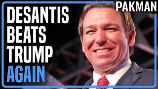 UH-OH: Ron DeSantis Beats Trump AGAIN in 2024 Straw Poll