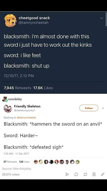 Blacksmith Working Out the Kinks #shorts #silly #funny #memes #metallurgy #swords