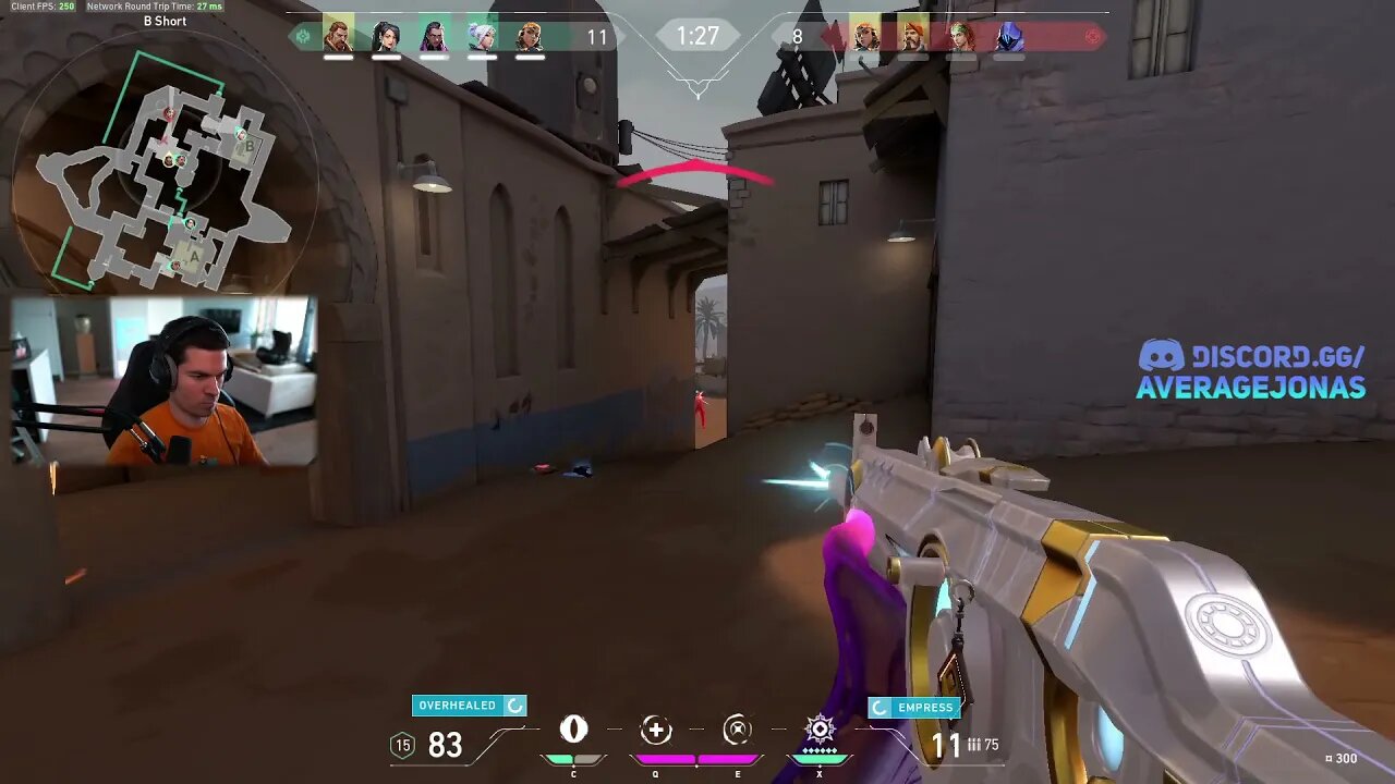 Reyna Ace Ult AverageJonas