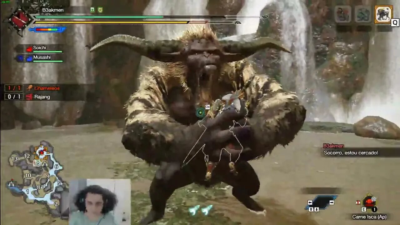 (MHW)Fechando quests, Gato Assustado (Espadão, PC) [Cortes do B3akmen]
