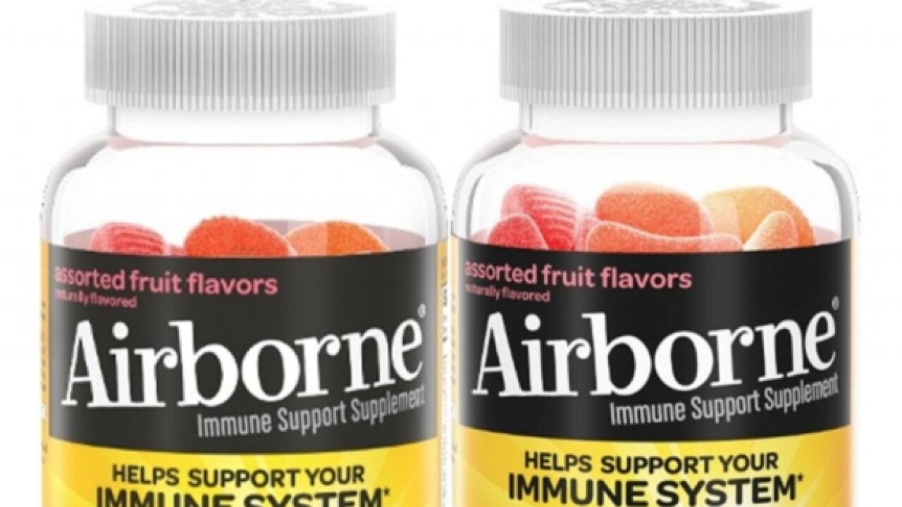 Airborne Gummies Recalled Due To Caps Causing Minor Injuries