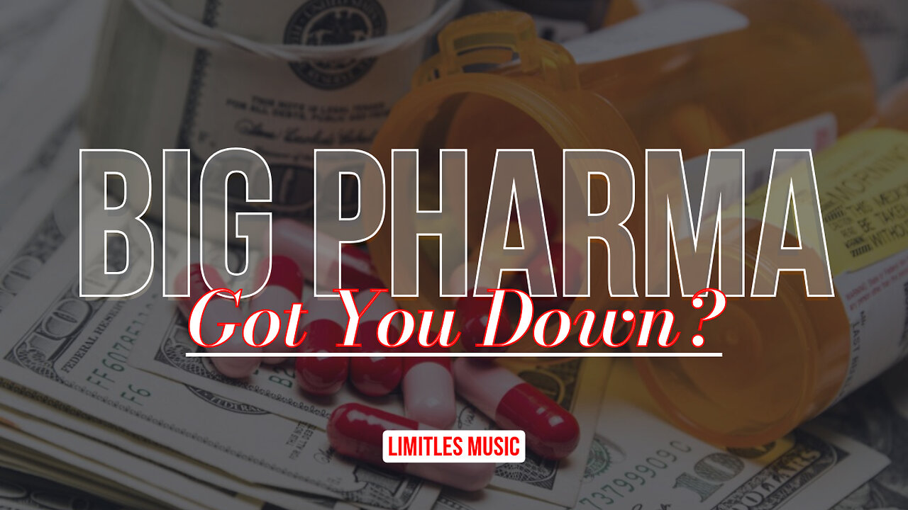 "Big Pharma's got you down, pills and potions all around" (Rock for your health revolution)