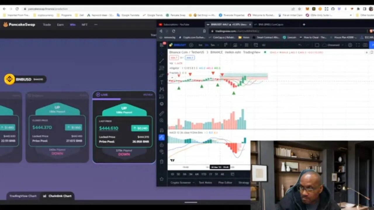 PancakeSwap Prediction Game Live Trading