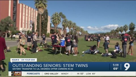 Outstanding Seniors: Twins excel in STEM