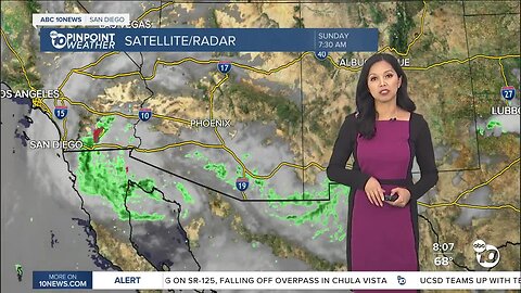 ABC 10News Pinpoint Weather for Sun. July 23, 2023