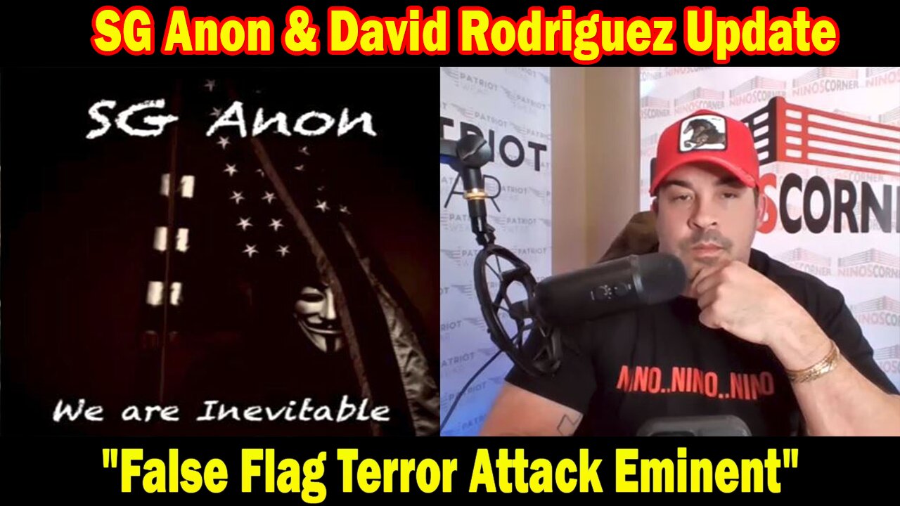 SG Anon & David Rodriguez Situation Update Apr 2: "False Flag Terror Attack Eminent"