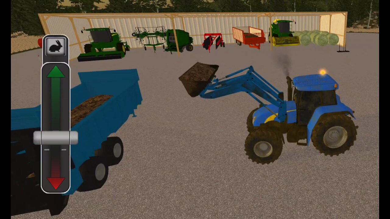 Farming USA 2 - hauling manure from feedlot