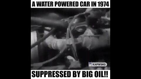 1974 water powered car. The truth of hydrogen power.