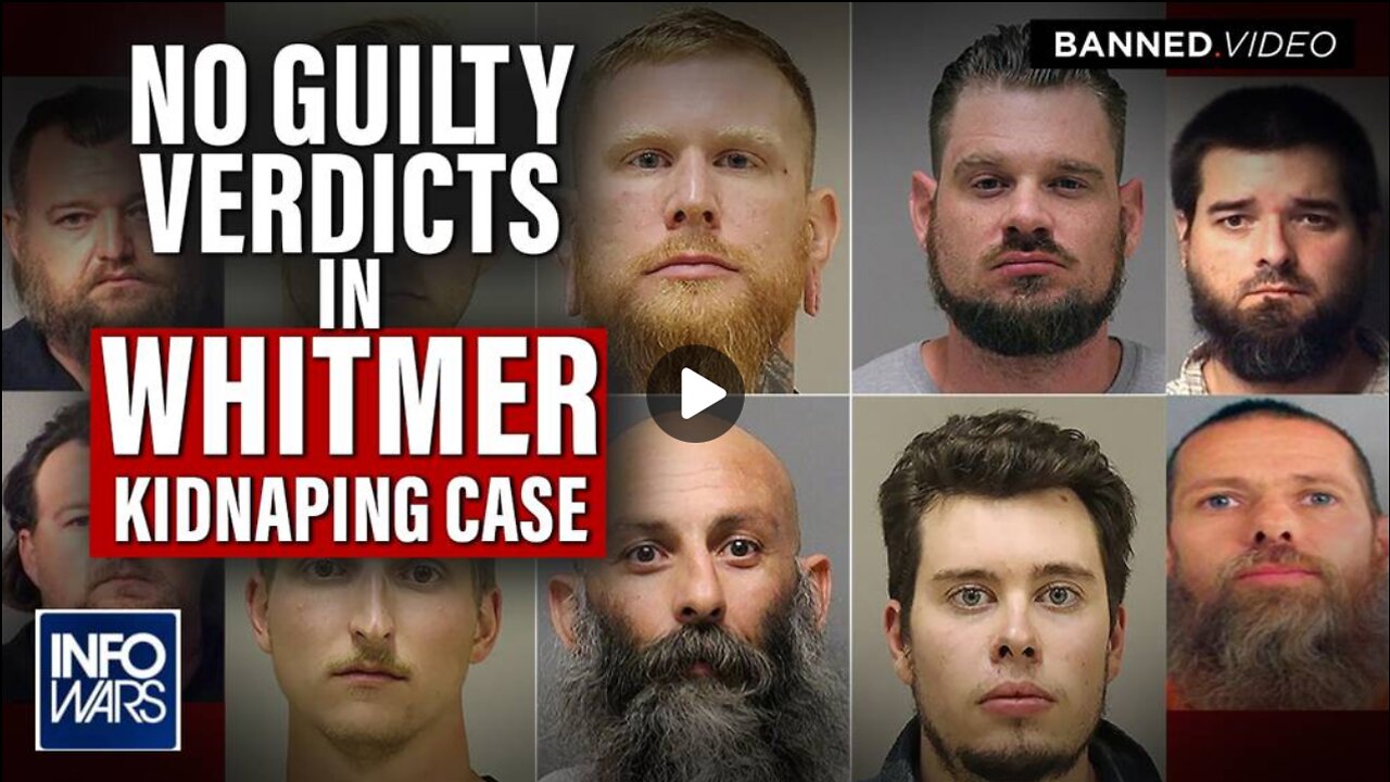 Jury Finds Michigan Gov Whitmer Kidnappers Not Guilty In FBI False Flag
