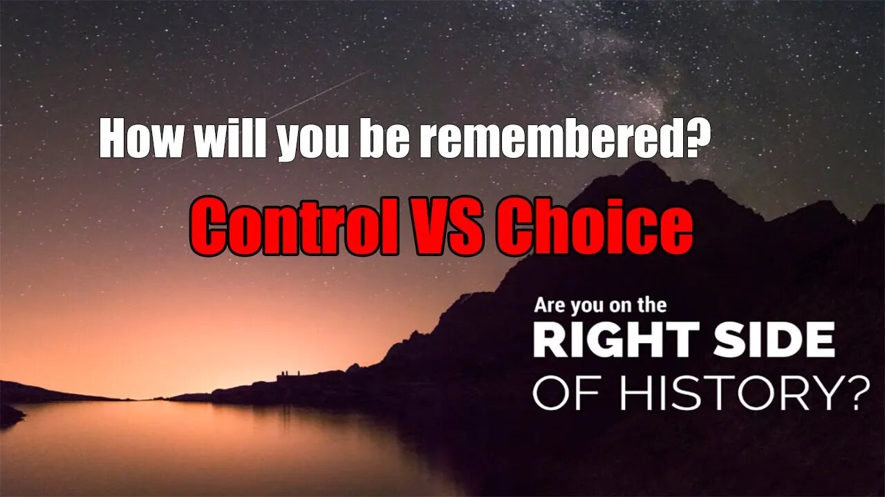 Are You On The Right Side Of History