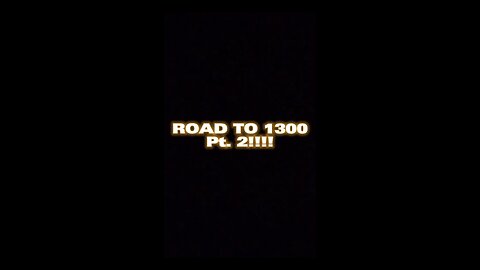 ROAD TO 1300 (BULLET CHESS)