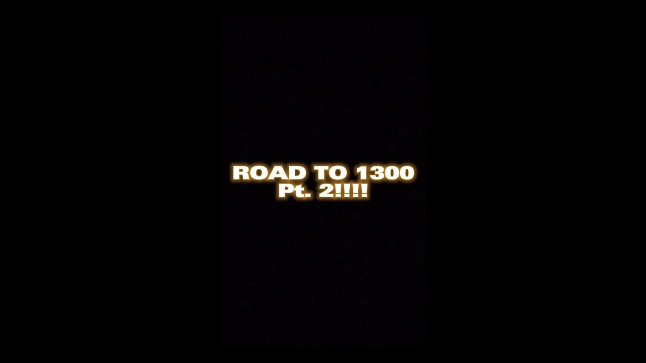 ROAD TO 1300 (BULLET CHESS)