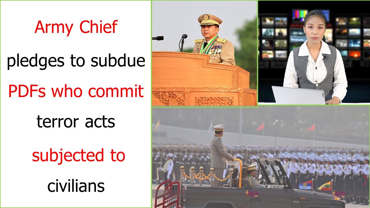 Army Chief pledges to subdue PDFs who commit terror acts subjected to civilians