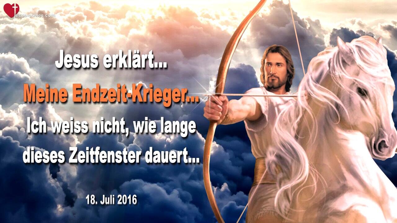 18.07.2016 ❤️ Meine Endzeit-Krieger... Ich weiss nicht, wie lange dieses Zeitfenster dauert