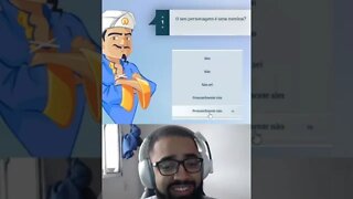 E se eu responder apenas provavelmente não no Akinator? #shorts