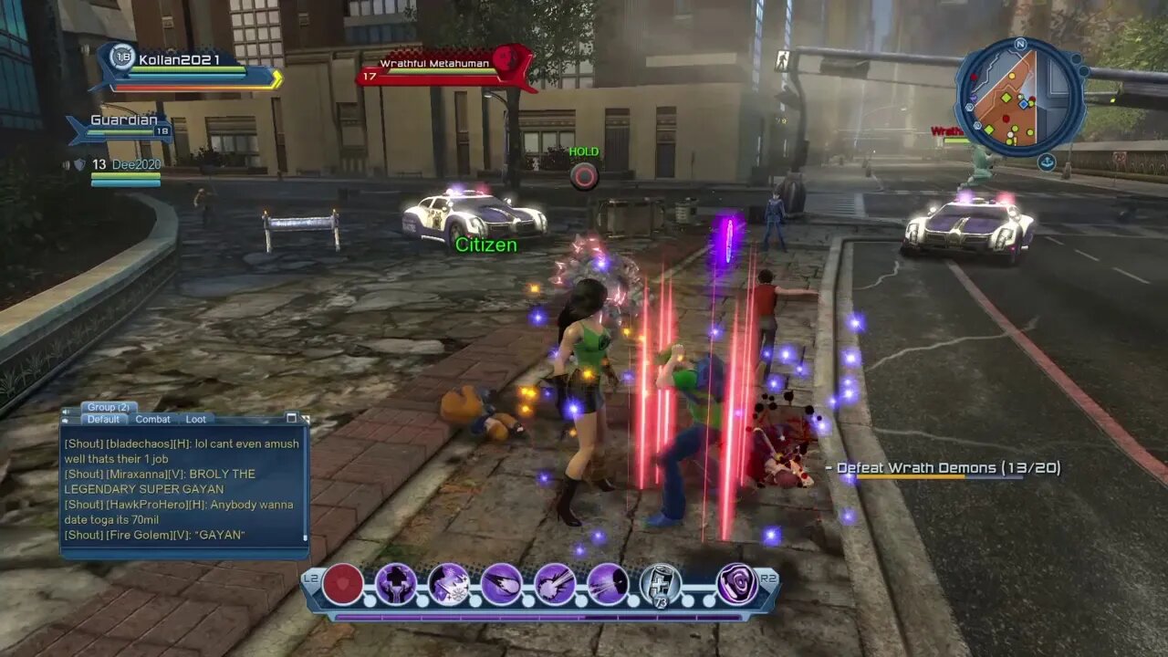 DC Universe Online| Part 2| Wrath Demon Smackdown