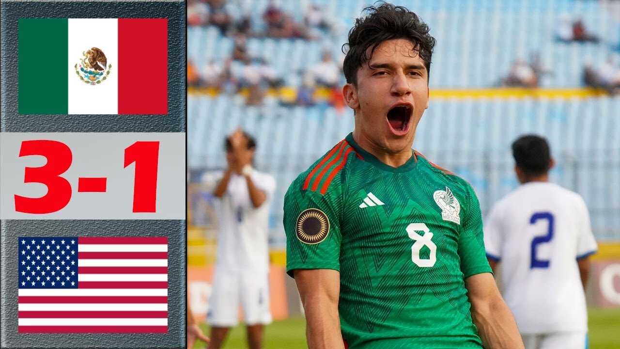 Mexico vs USA Highlights - FULL MATCH - CONCACAF U17 Championship 2023 FINAL