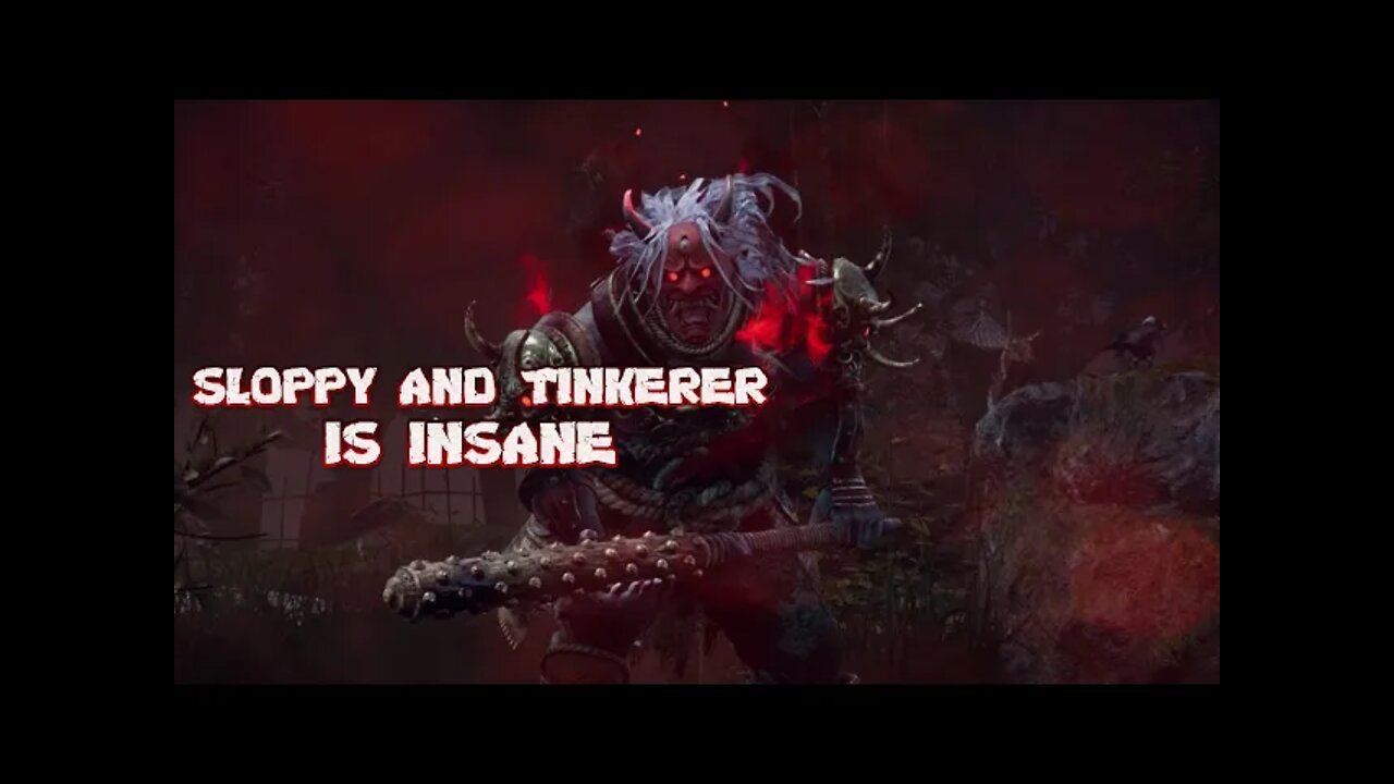 Dead by Daylight Oni - Sloppy and Tinkerer is Insanely Good Commentary Kinda :)