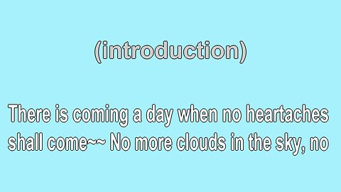 What a Day that Will Be