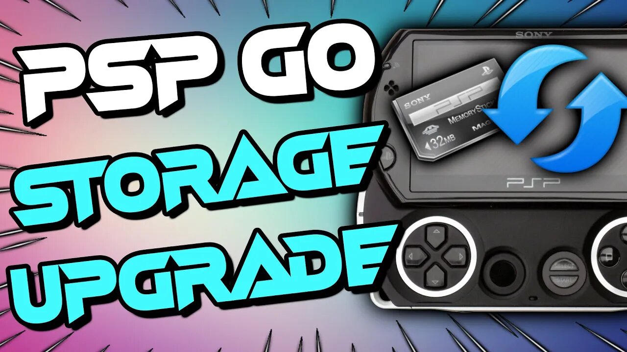 PSP GO Storage Upgrade Mod (128GB) - Quick Guide 2022!