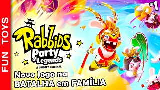 Rabbids: Party of Legend - NOVO JOGO na Batalha em FAMÍLIA!!! Para quem você vai torcer! Comente! #1