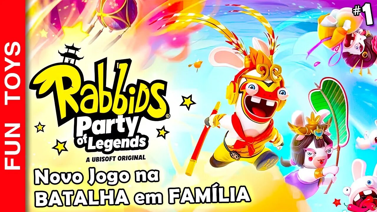 Rabbids: Party of Legend - NOVO JOGO na Batalha em FAMÍLIA!!! Para quem você vai torcer! Comente! #1