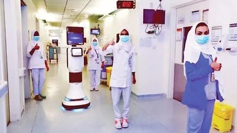 Saudia Latest Updates, Corona updates in Saudia, Robot in hospital