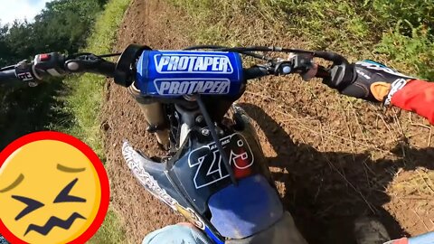 Smashed my face into the ground on the 2020 YZ450f!