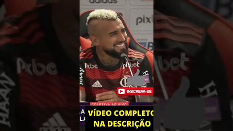 LOUCURA! APRESENTAÇÃO DE VIDAL NO FLAMENGO #Shorts