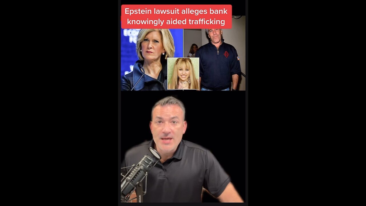 Lawsuit alleges bank aided in Epstein human trafficking.