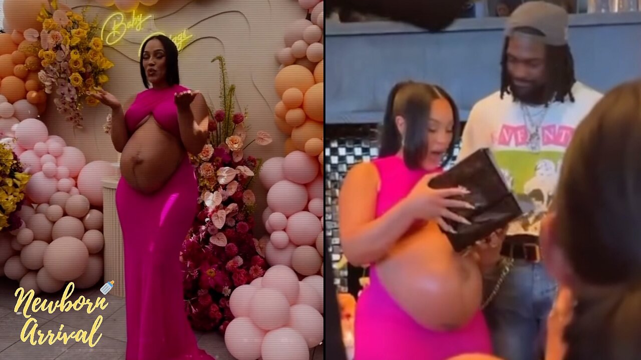 Trevon Diggs & Joie Chavis Host Their Baby Shower! 🤰🏾