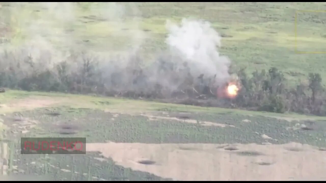 The destruction of the Nazis in the forest belt in the area of Ugledar